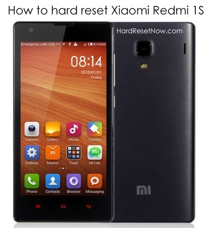 hard reset Xiaomi Redmi 1S