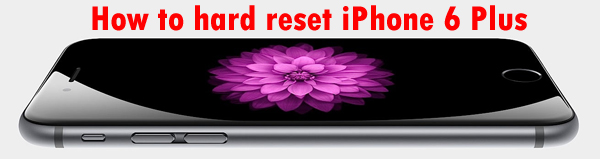 hard reset iphone 6 plus