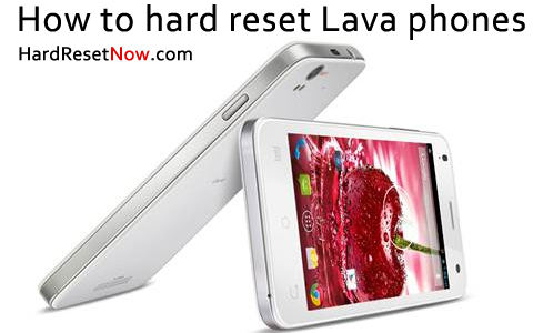 hard reset lava phones